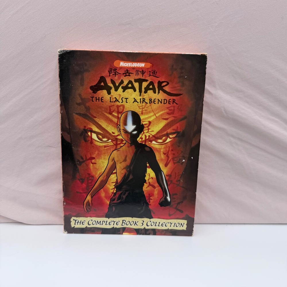 Avatar The Last Airbender The Complete Book 3 Collection DVD 5-Disc Set Fire